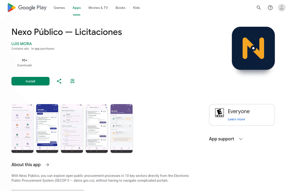 Nexo Público — App